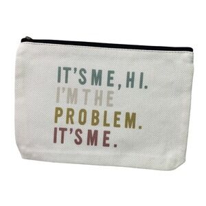 Cosmetic Bag Zipper Pouch‎ Organization Travel Spell Out Make-up